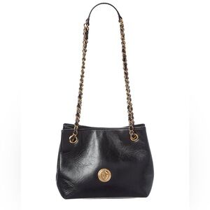 Versace Medusa Black and Gold Shoulder Bag